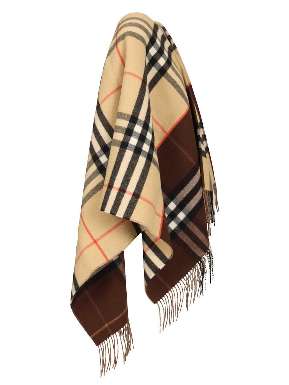 Burberry Women Checked Cape BURBERRY