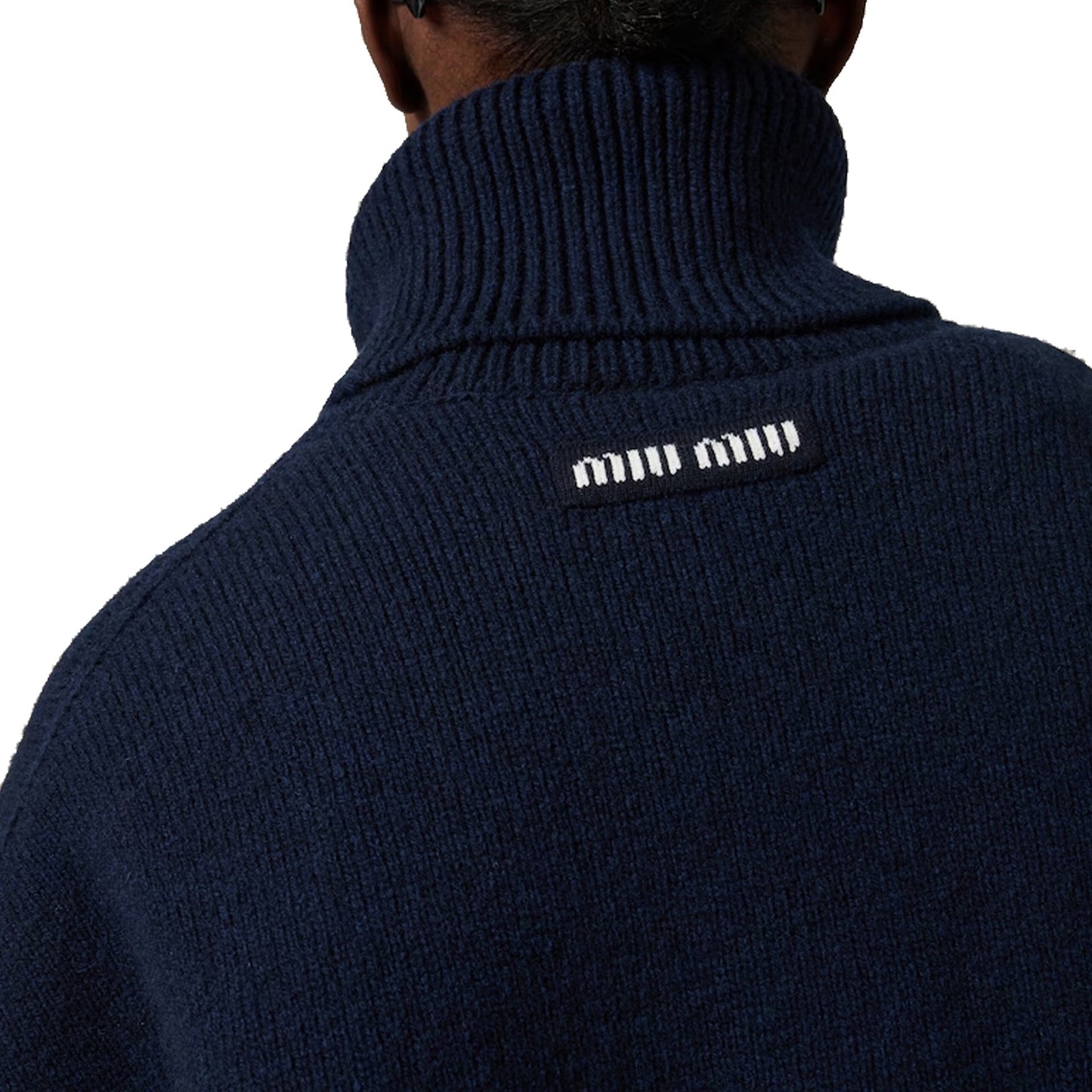 Miu Miu Wool-Cashmere Rollneck Sweater Women MIU MIU