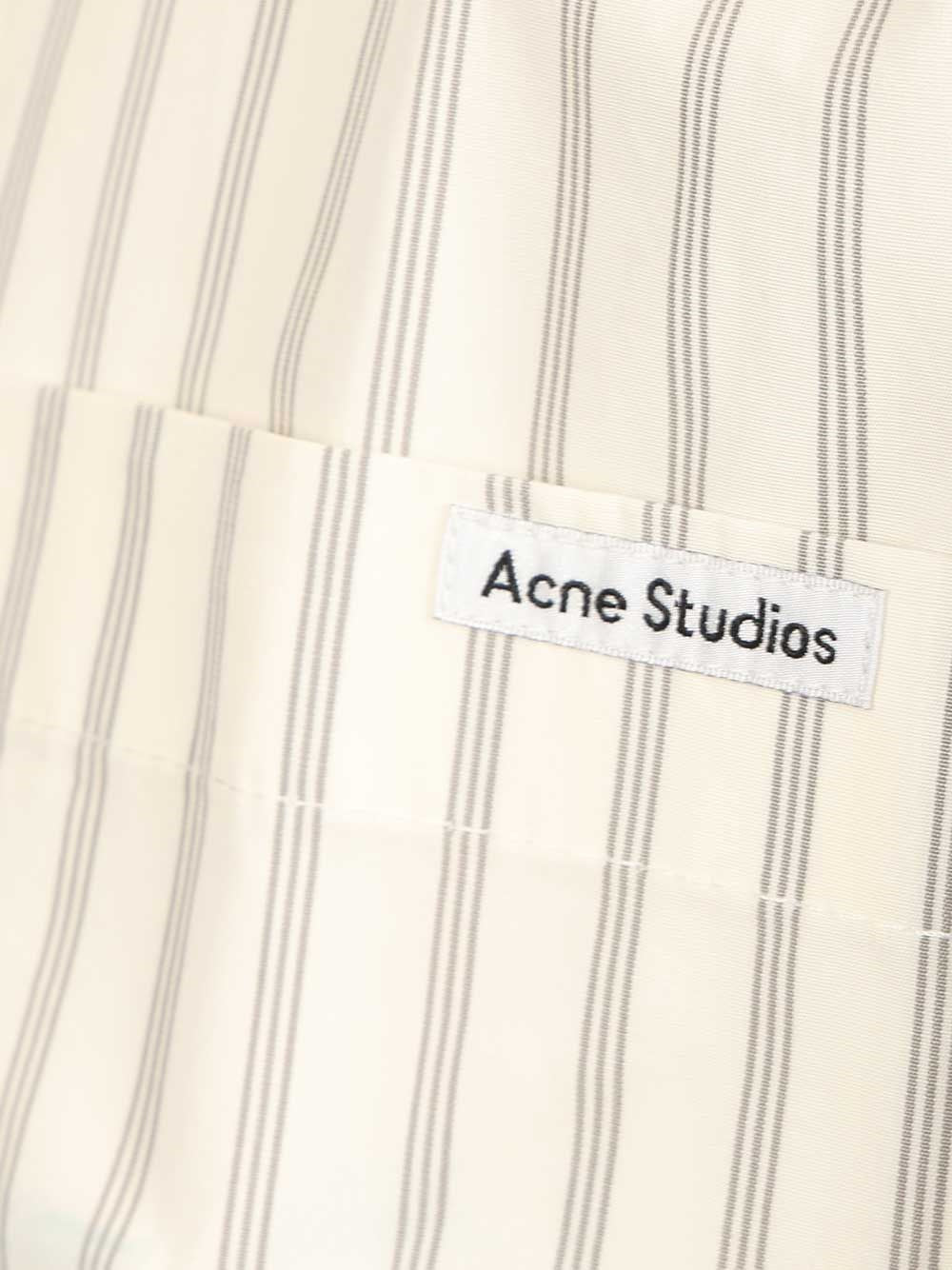 Acne Studios Men Striped Poplin Shirt ACNE STUDIOS