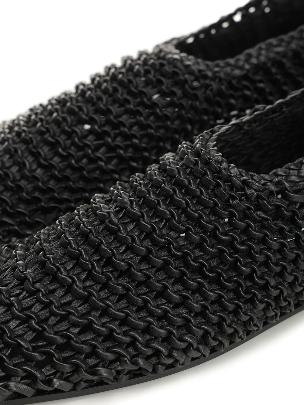 Toteme Women Woven Leather Ballerinas TOTEME