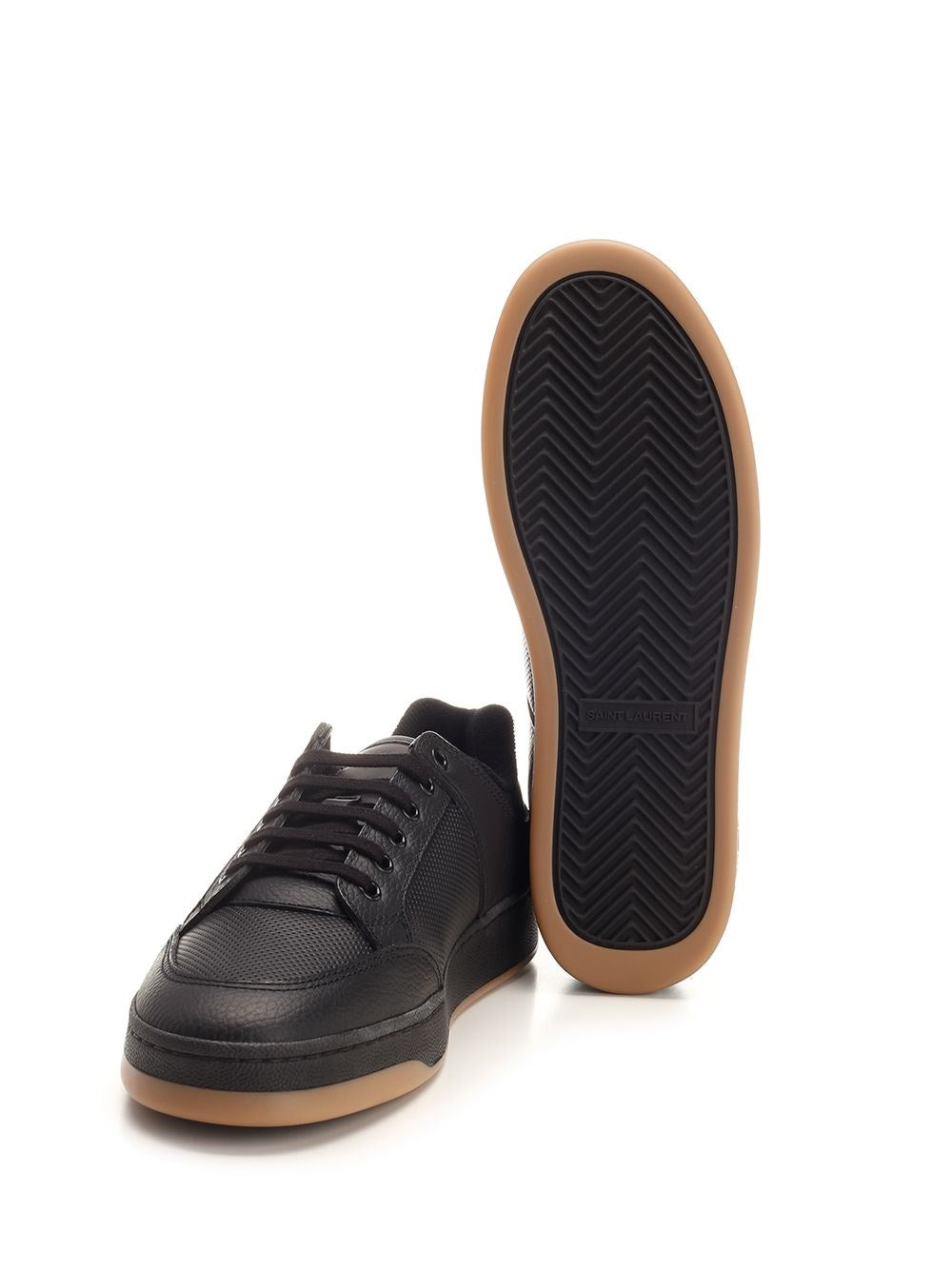 Saint Laurent Men Sl/61 Low-Top Sneakers In Perforated Leather SAINT LAURENT