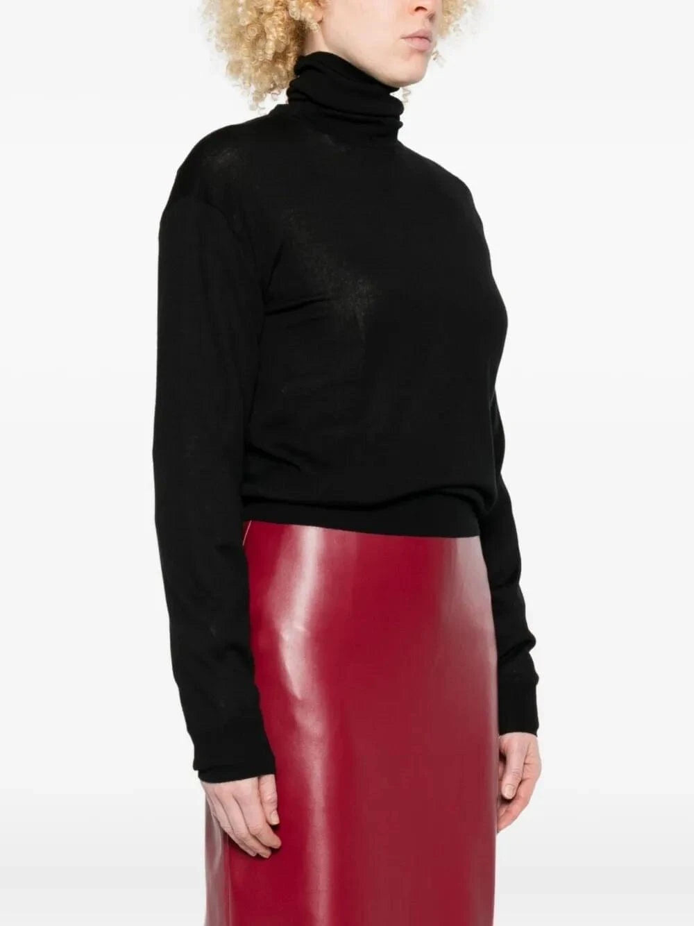 Saint Laurent Women Turtle-Neck Sweater SAINT LAURENT