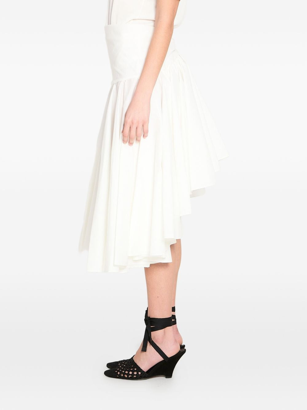 Jacquemus Women Draped Skirt With Godets JACQUEMUS