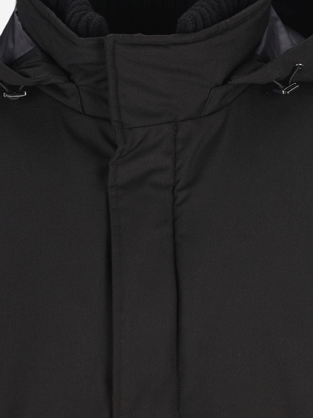 Herno Men Parka In New Business Technical Fabric And Ultralight Nylon HERNO