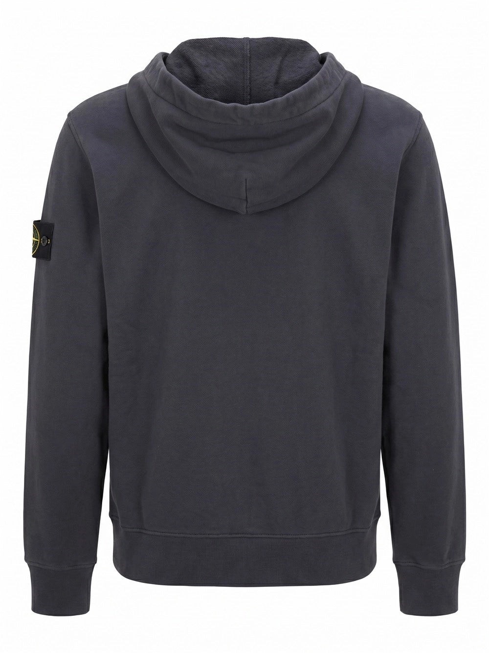 Stone Island Men Organic Cotton Fleece Hoodie Sweatshirt STONE ISLAND