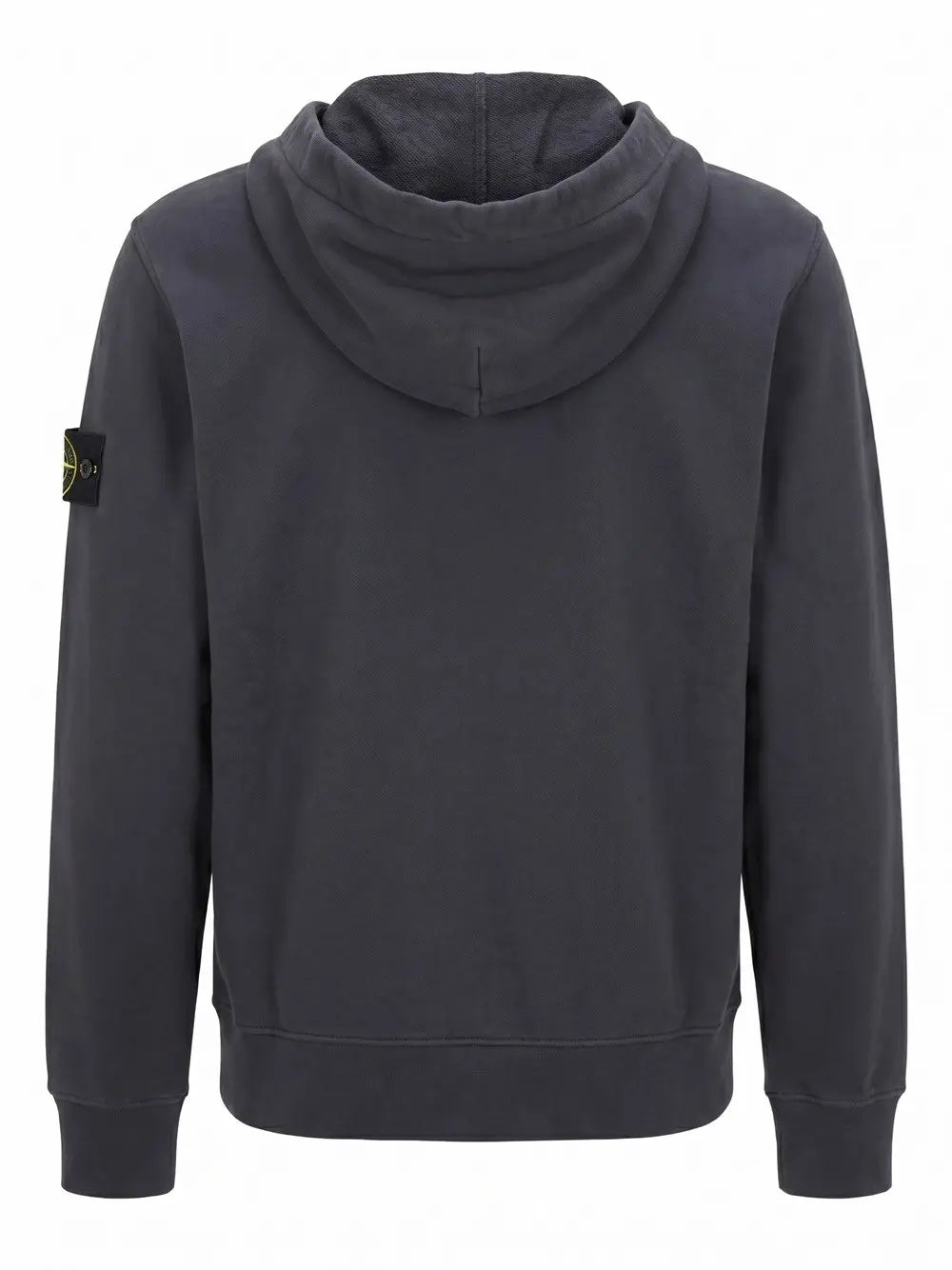 Stone Island Men Organic Cotton Fleece Hoodie Sweatshirt STONE ISLAND