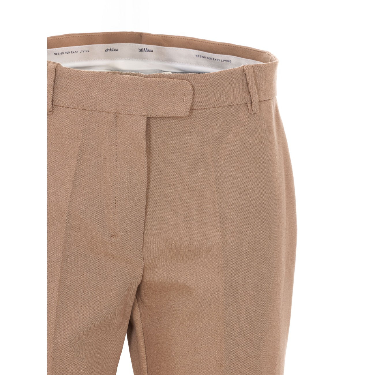 S Max Mara Women Fatina Stretch Viscose And Cotton Trousers
