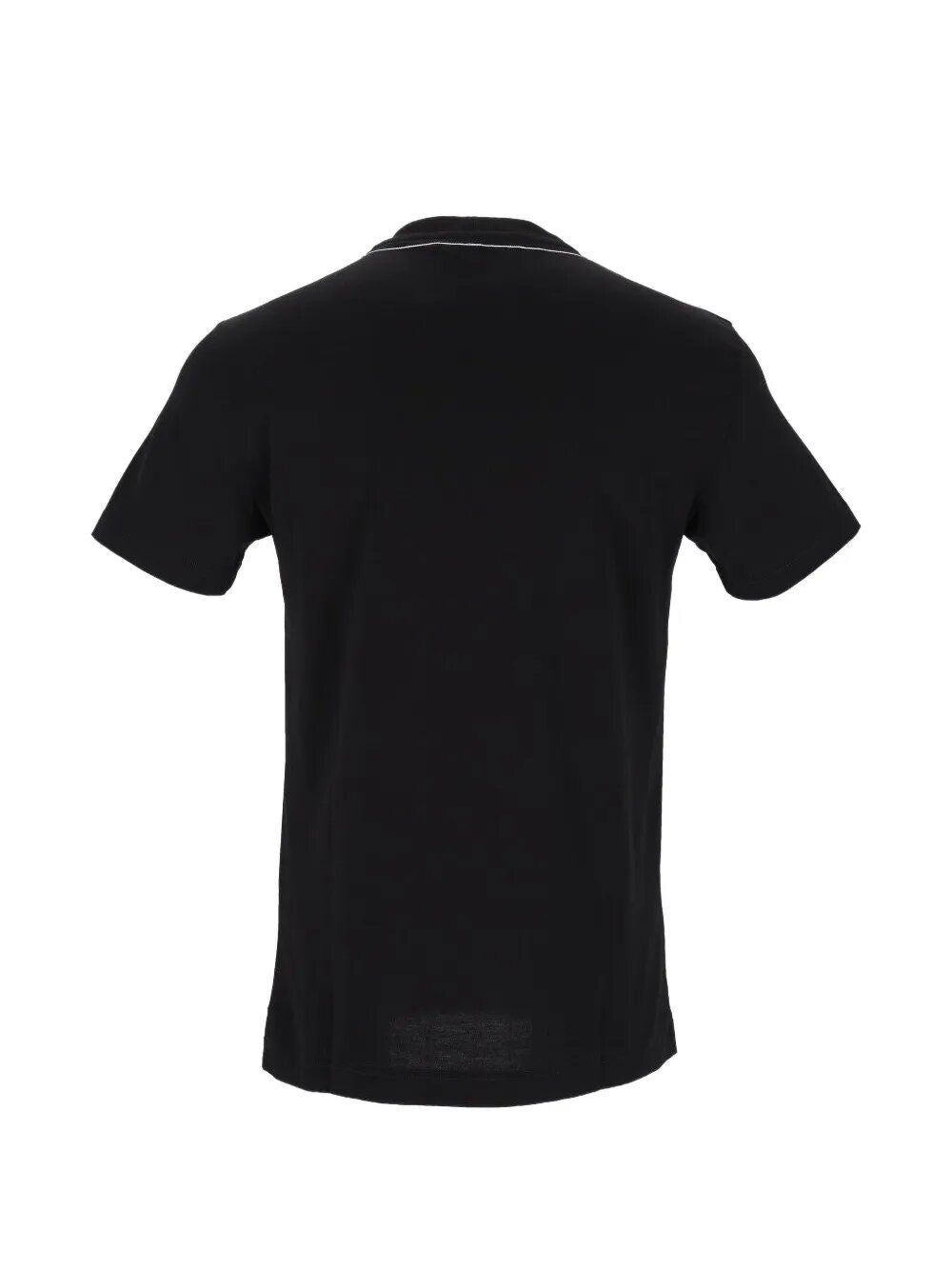 Dolce & Gabbana Men Cotton T-Shirt With Embroidery DOLCE & GABBANA