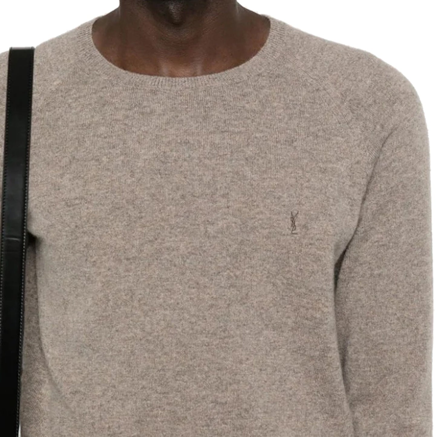 Saint Laurent Cassandre Cashmere Sweater Men SAINT LAURENT