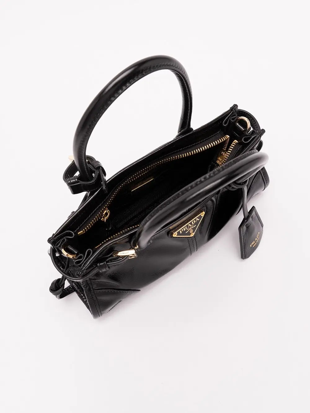 Prada Women Prada Bonnie Mini Leather Bag PRADA