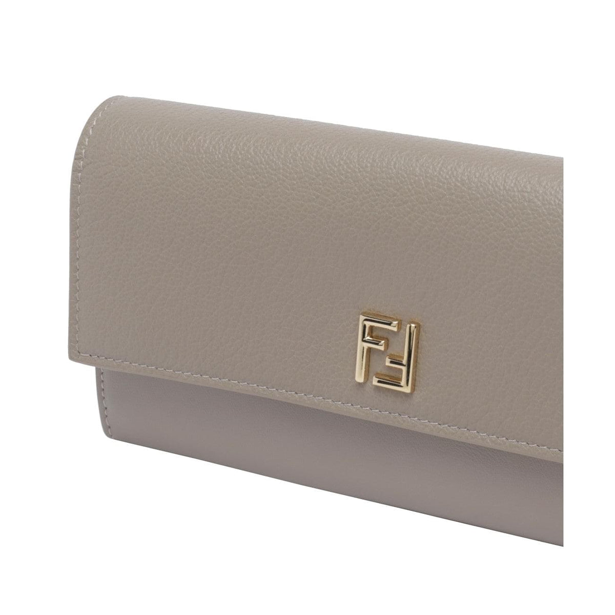 Fendi Women Ff Continental Wallet With Chain FENDI