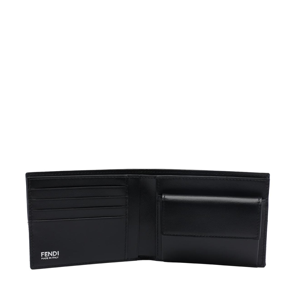 Fendi Men Ff Jacquard Bifold Wallet FENDI