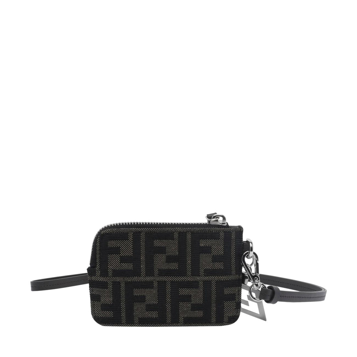 Fendi Men Ff Jacquard Card Holder FENDI