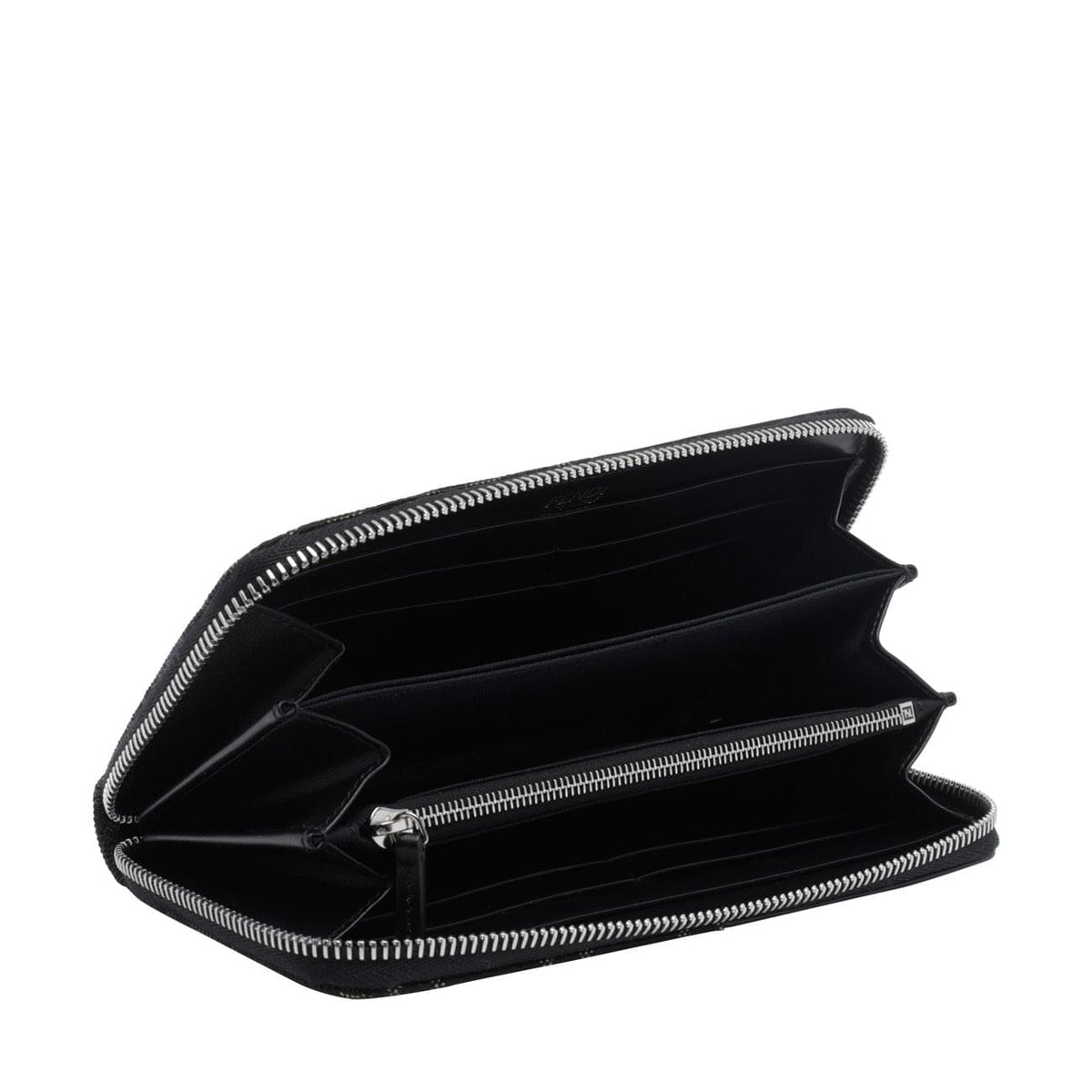 Fendi Men Ff Jacquard Zip Wallet FENDI