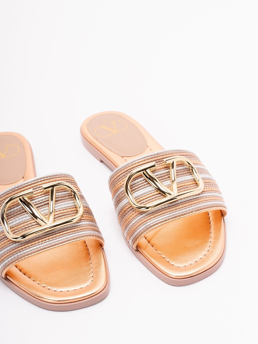Valentino Garavani Women `Vlogo Signature` Slides VALENTINO GARAVANI