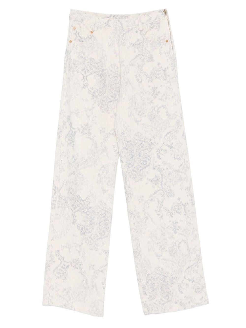 Forte_Forte Women Five-Pocket "Forget-Me-Not" Trousers FORTE FORTE