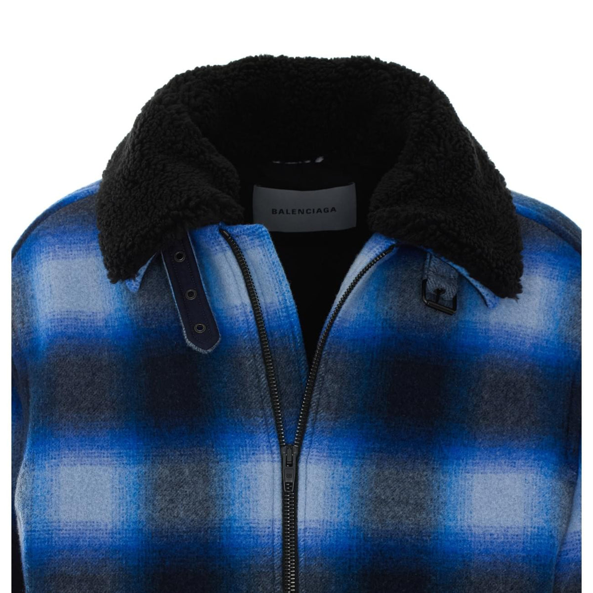 Balenciaga Men Flanel Bomber Jacket BALENCIAGA