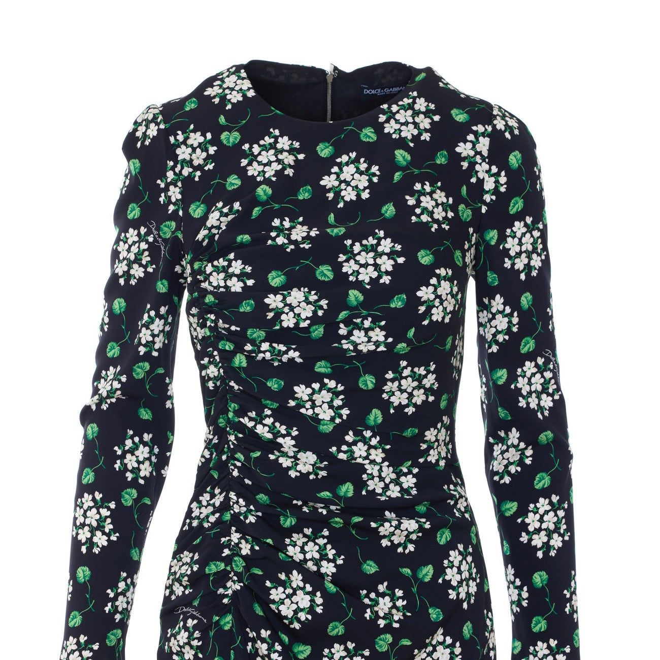 Dolce&Gabbana Women Floral Print Charmeuse Dress DOLCE & GABBANA