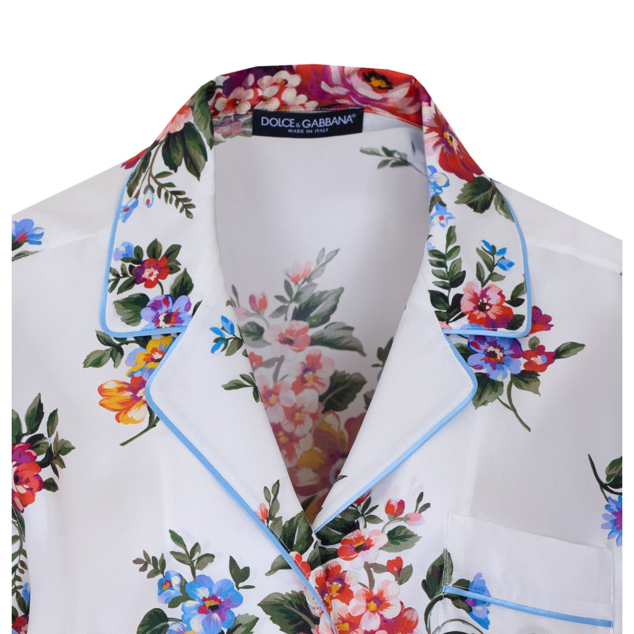 Dolce&Gabbana Women Flower Bouquet-Print Twill Vanity Shirt DOLCE & GABBANA