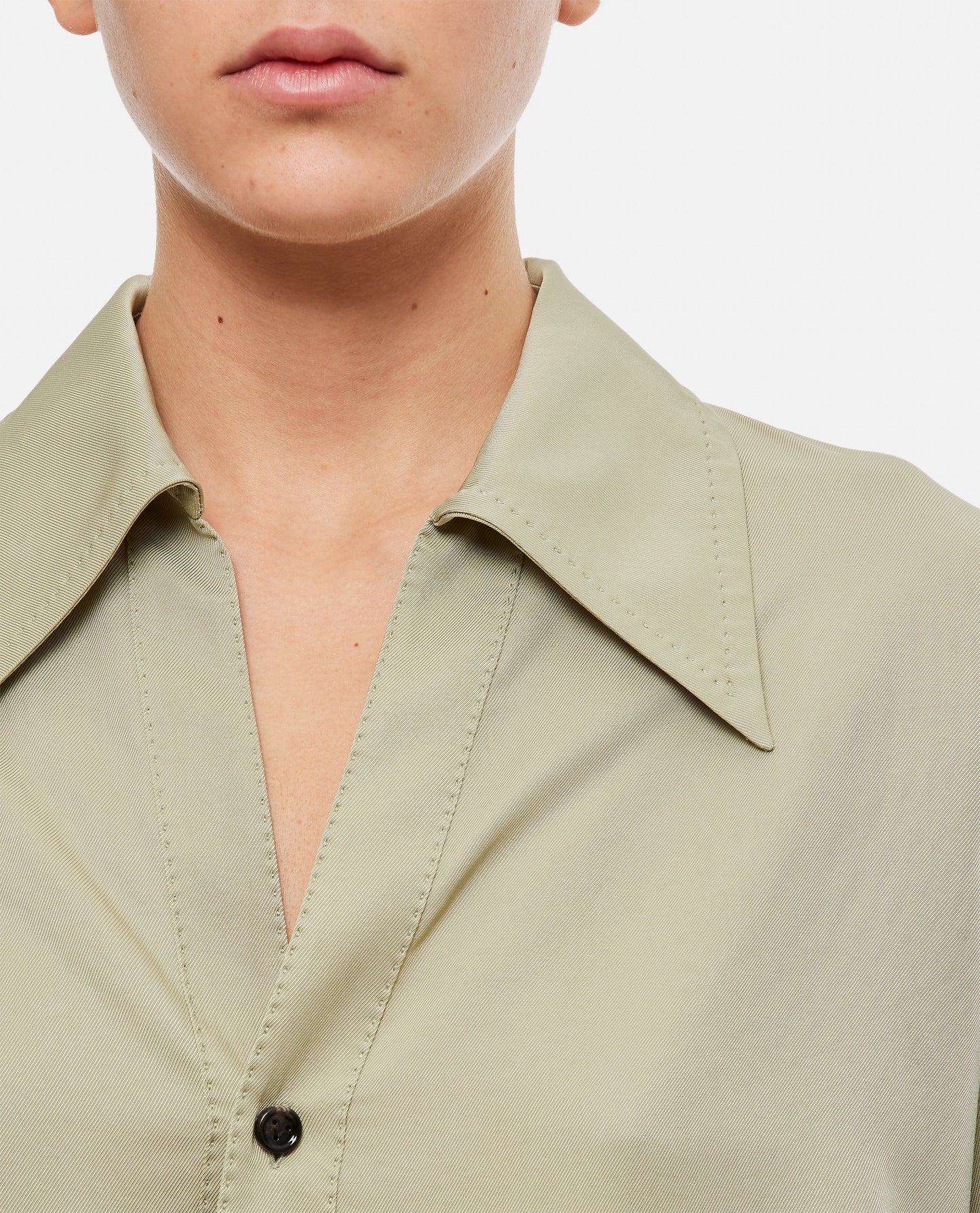Bottega Veneta Women Viscose Twill Shirt BOTTEGA VENETA