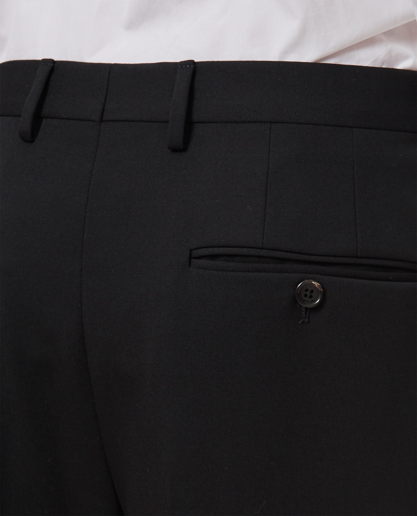 Lanvin Men Straight Leg Wool Trousers LANVIN