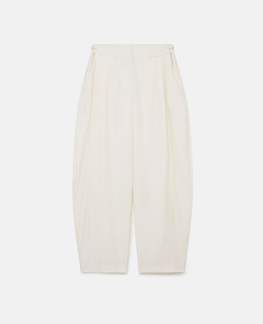 Stella Mccartney Women Pleated Wide Leg Trousers STELLA MCCARTNEY