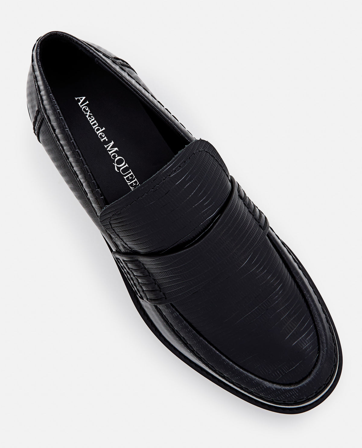 Alexander Mcqueen Men Sole Jupiter Leather Loafer ALEXANDER MCQUEEN
