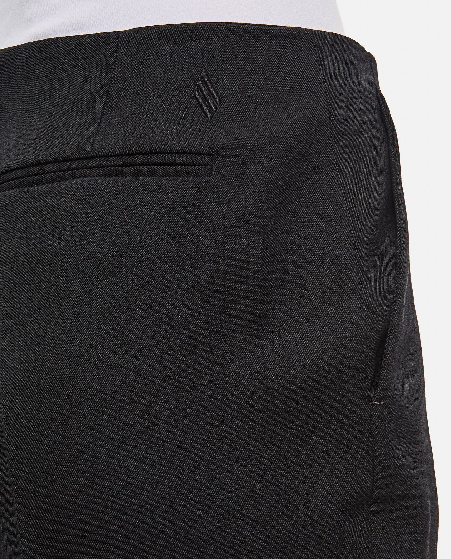 The Attico Women Wool Gabardine Straight Pants THE ATTICO