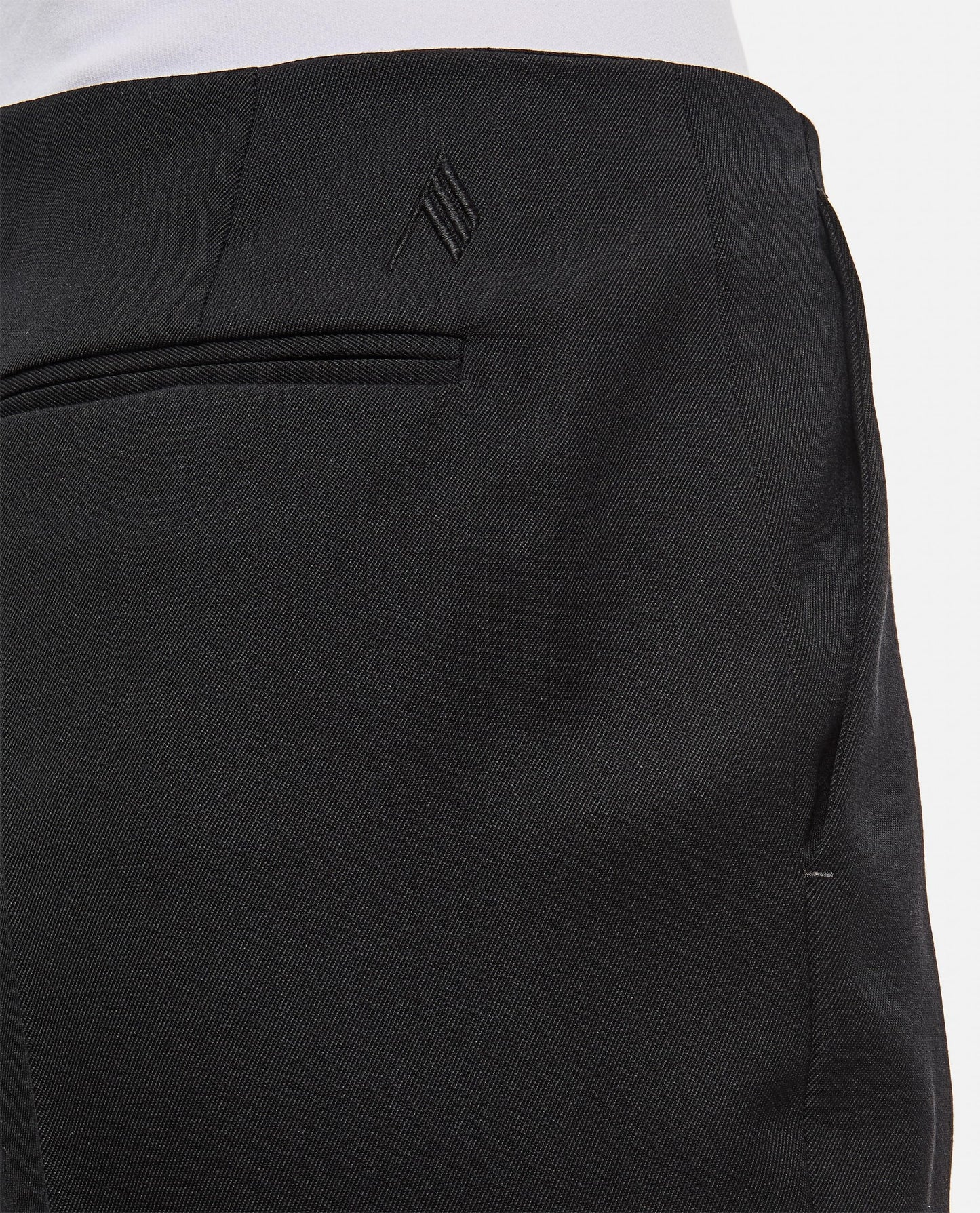 The Attico Women Wool Gabardine Straight Pants THE ATTICO