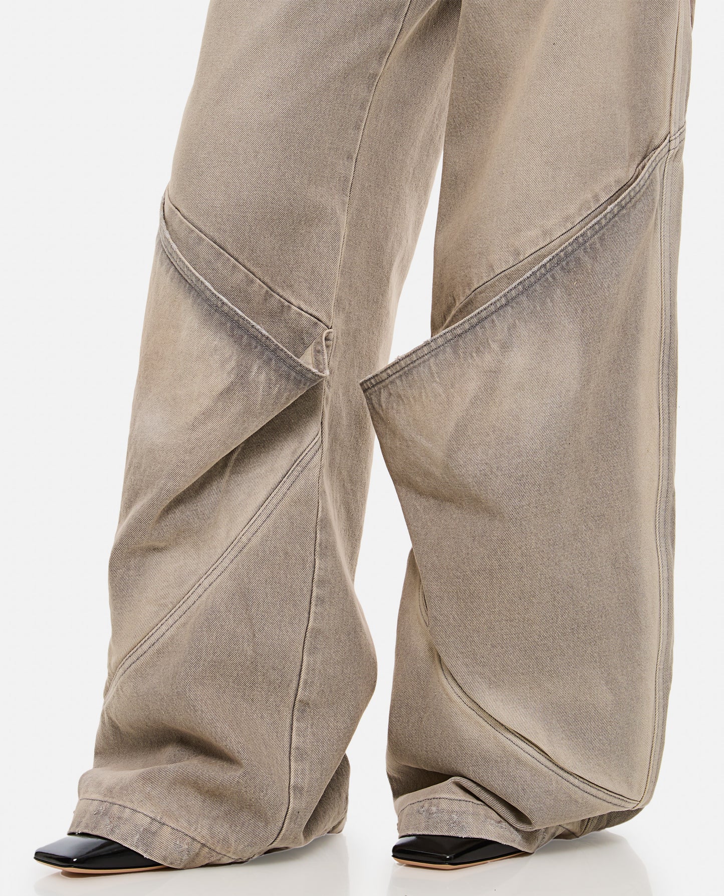 The Attico Women Oversize Denim Pants THE ATTICO