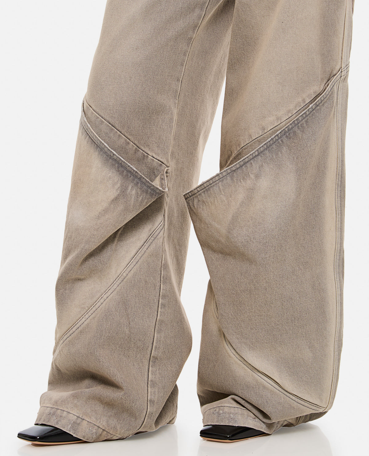 The Attico Women Oversize Denim Pants THE ATTICO