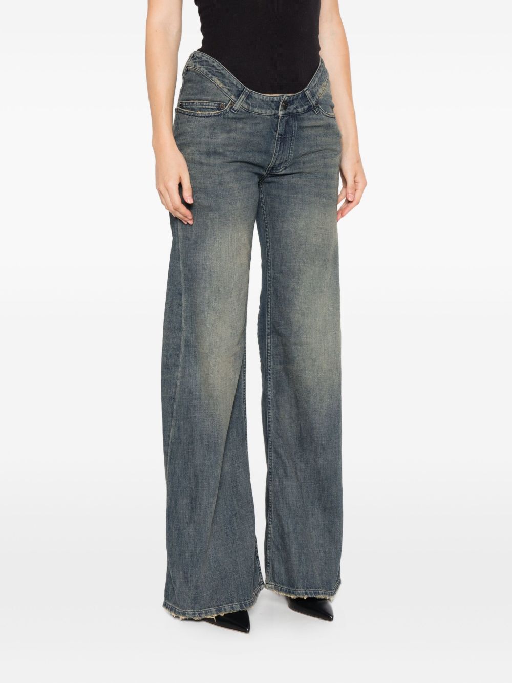 Balenciaga Women Denim Cotton Jeans BALENCIAGA