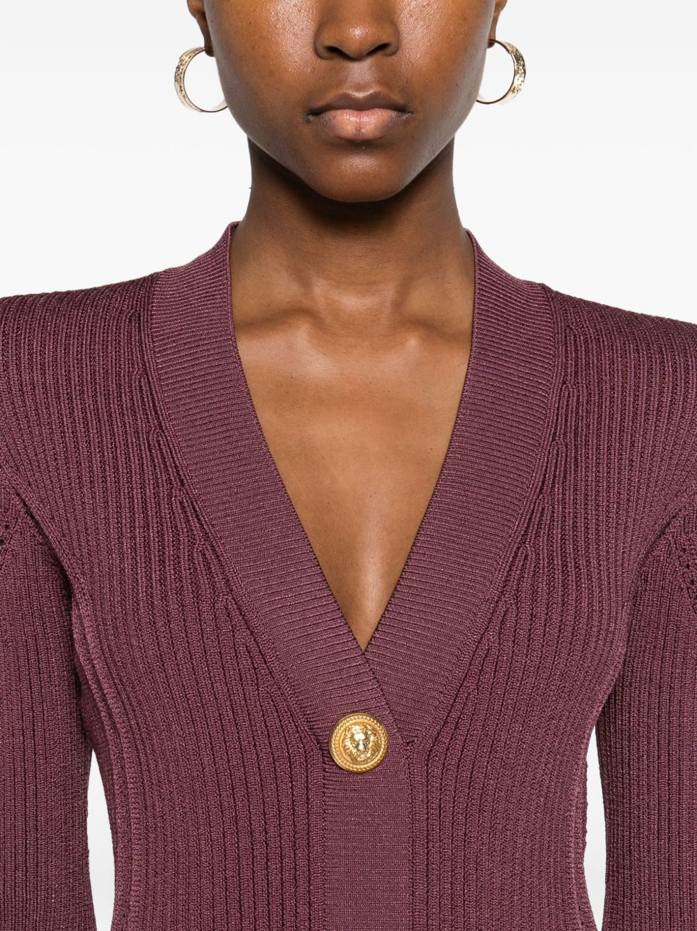 Balmain Women V-Necked Short Dress BALMAIN