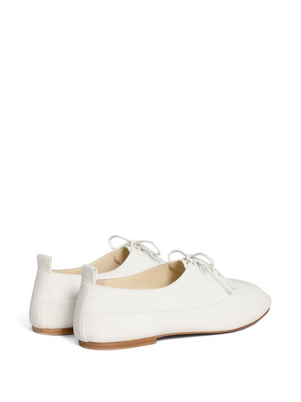 Celine Women Triomphe Richelieu Leather Lace-Up Shoe CELINE