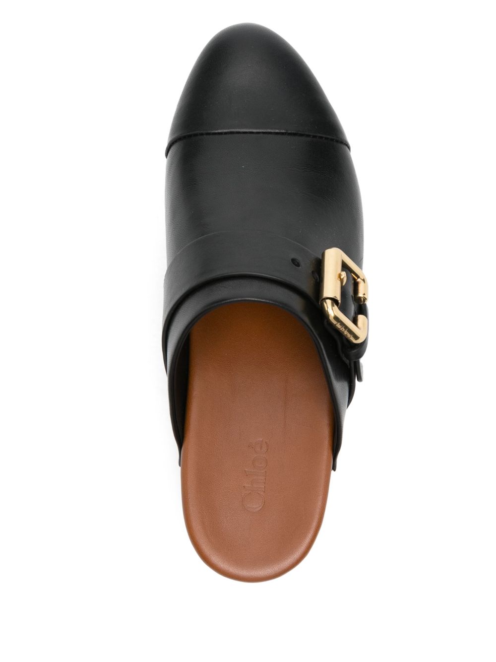 Chloé Women Jeannette Leather Clogs CHLOE