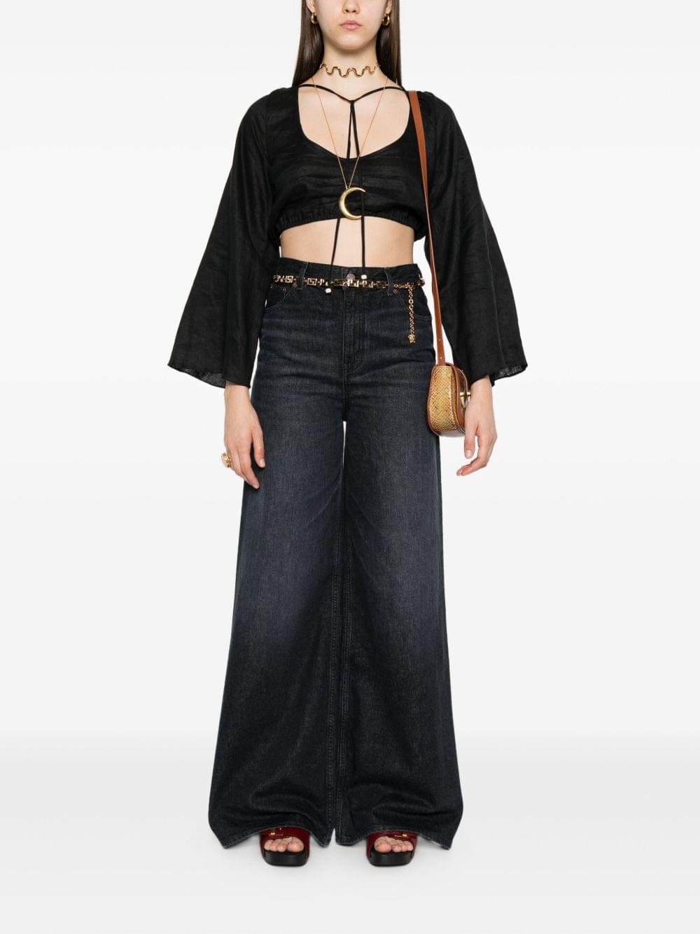 Chloé Women Wide-Leg Denim Jeans CHLOE