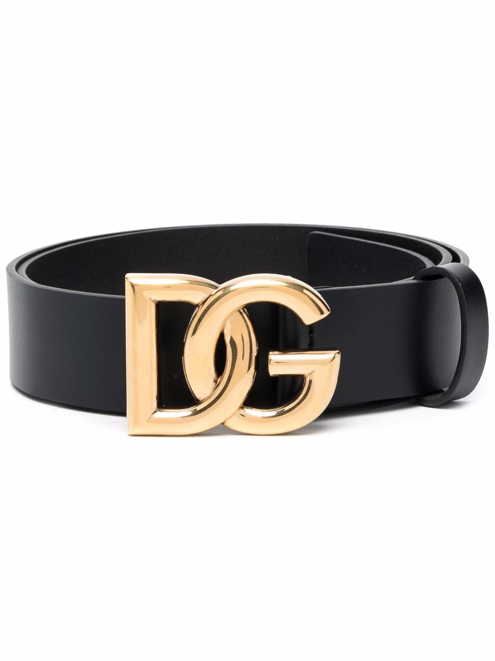 Dolce & Gabbana Men Dg Logo Leather Belt DOLCE & GABBANA
