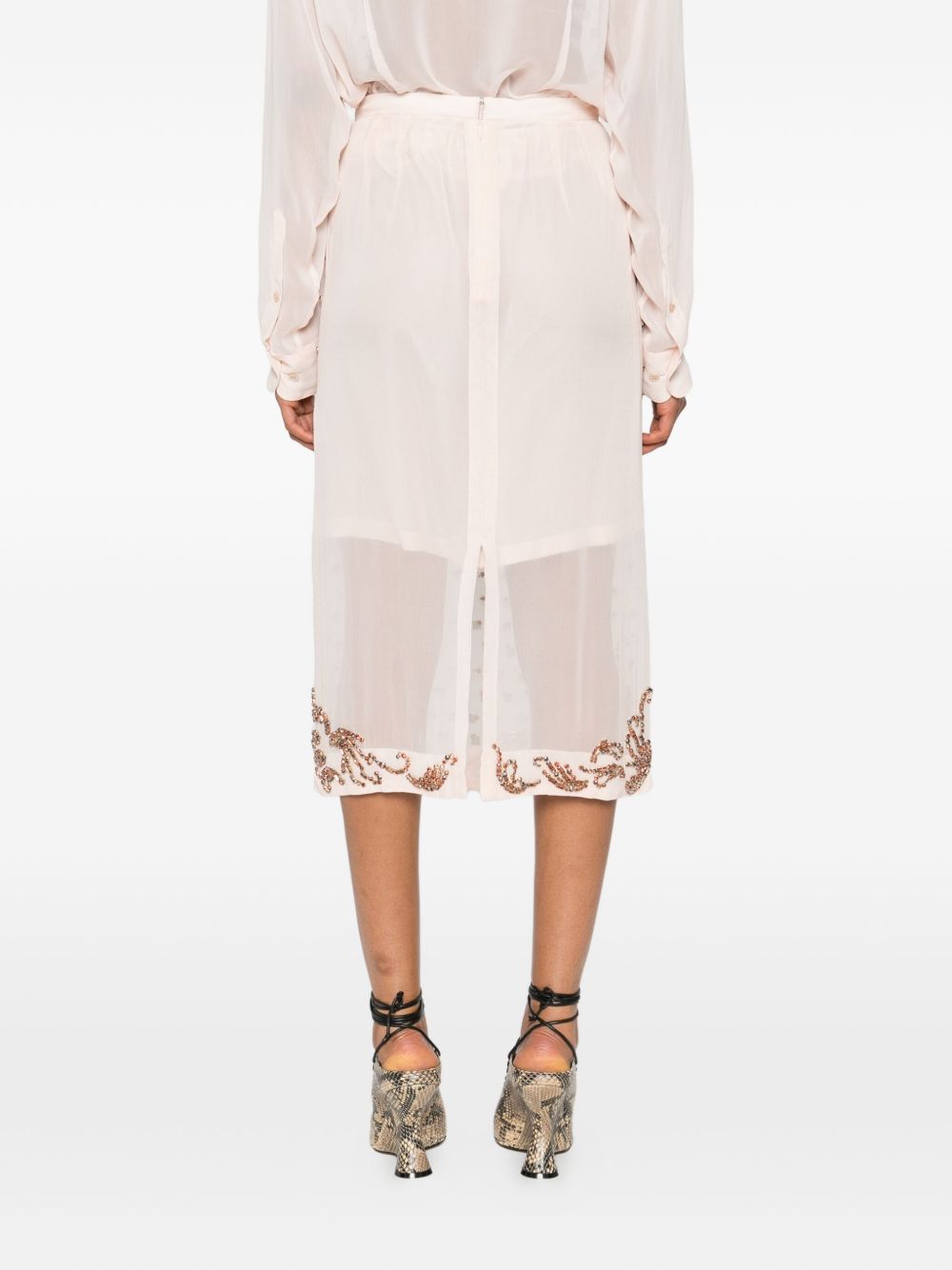 Dries Van Noten Women Sokna Embroidered Skirt DRIES VAN NOTEN