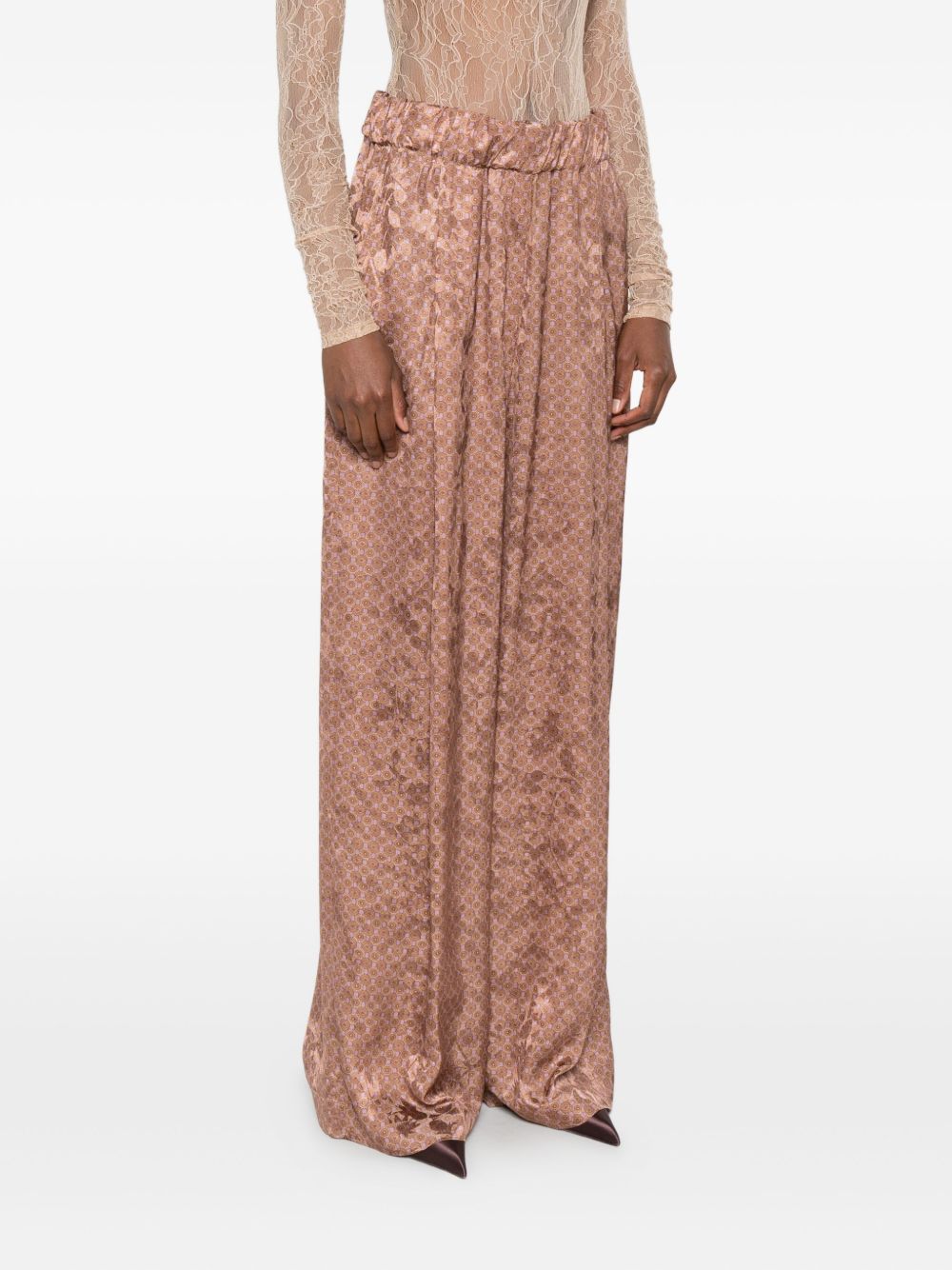 Dries Van Noten Women Pila Cotton Trousers DRIES VAN NOTEN