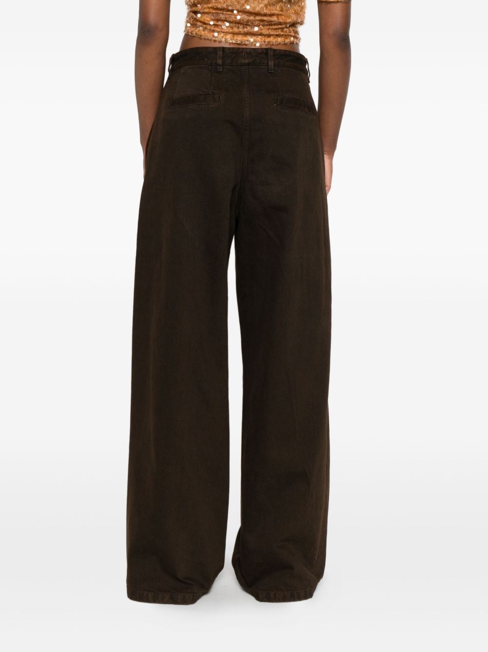 Dries Van Noten Women Penn Cotton Trousers DRIES VAN NOTEN