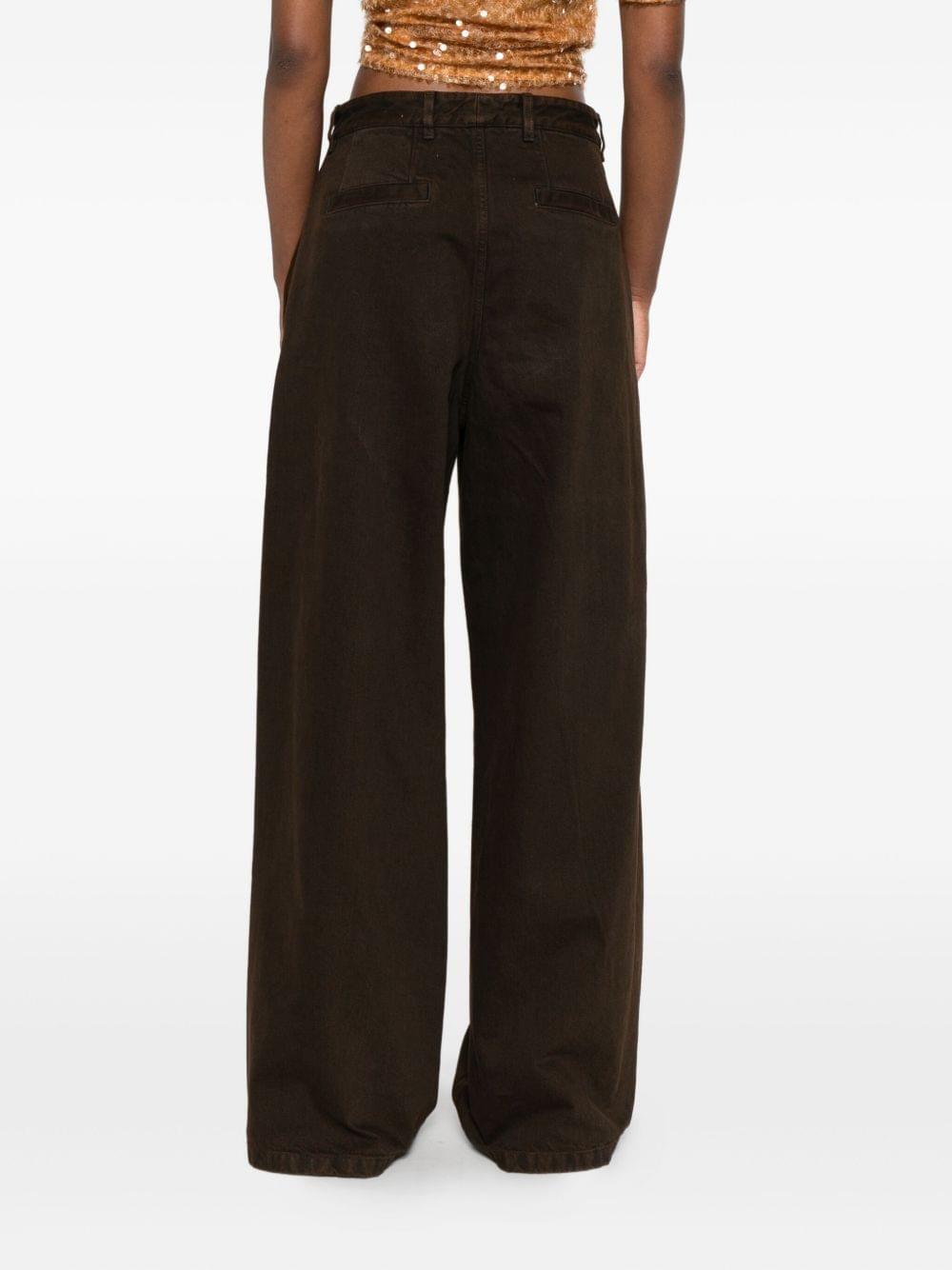Dries Van Noten Women Penn Cotton Trousers DRIES VAN NOTEN