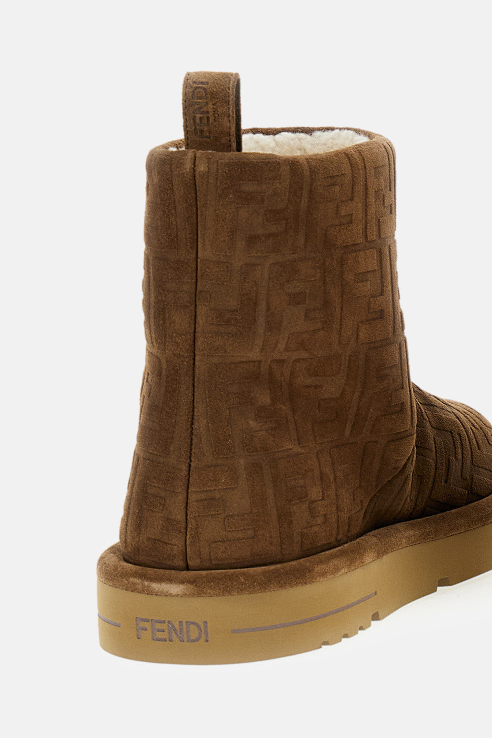 Fendi Men Suede Boots FENDI