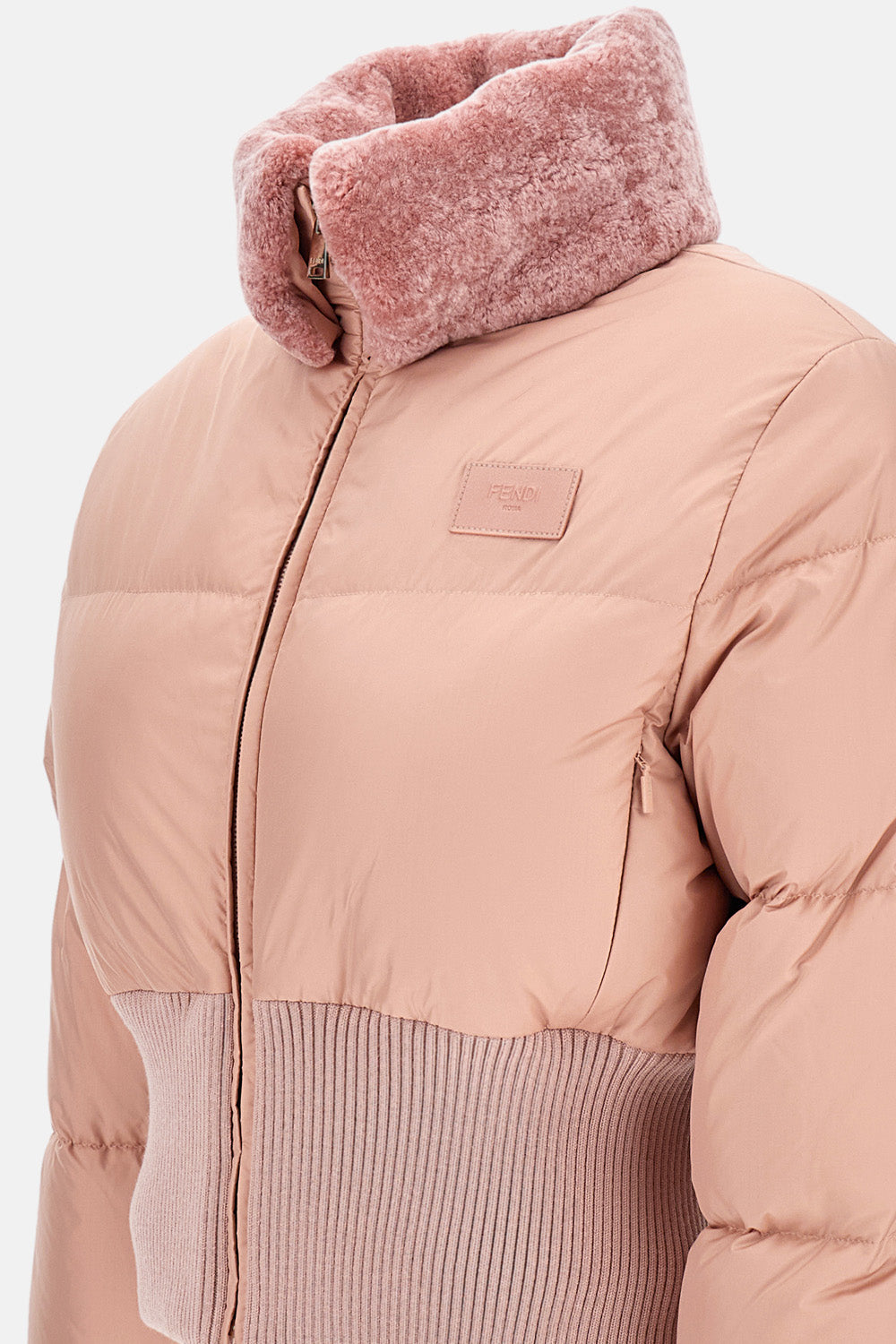 Fendi Women Short Down Jacket Fendi Heritage FENDI