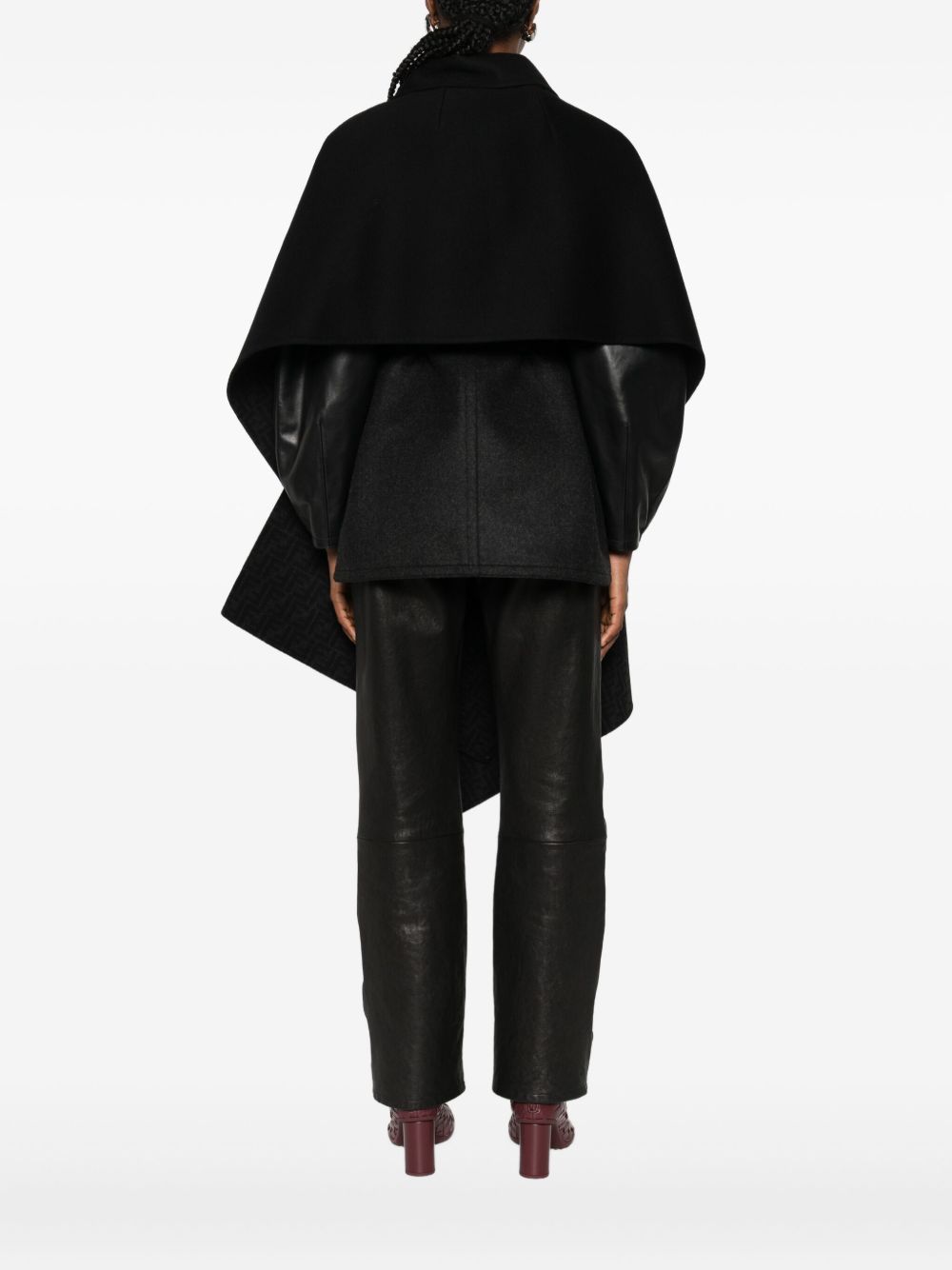 Fendi Women Ff Wool Coat FENDI