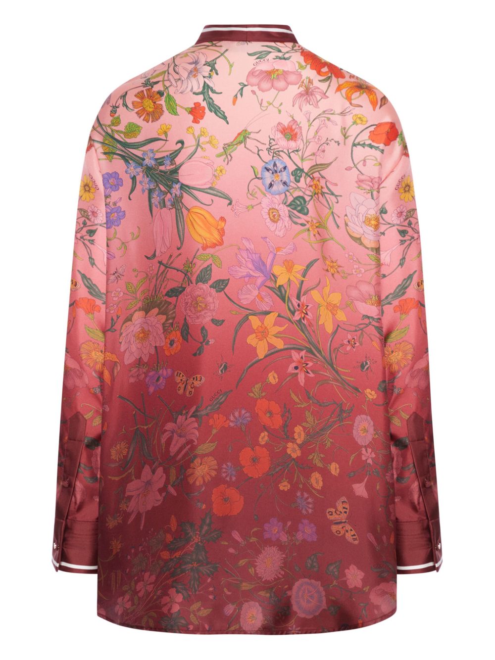 Gucci Women Printed Silk Shirt GUCCI