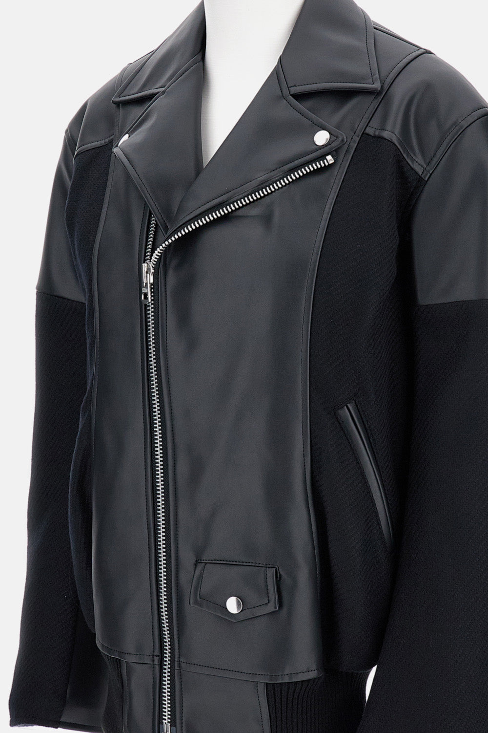 Junya Watanabe Women Faux Leather Jacket JUNYA WATANABE