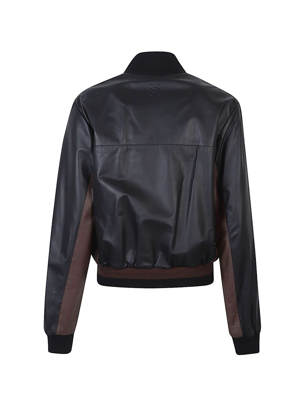Loewe Women Leather Cropped Jacket LOEWE