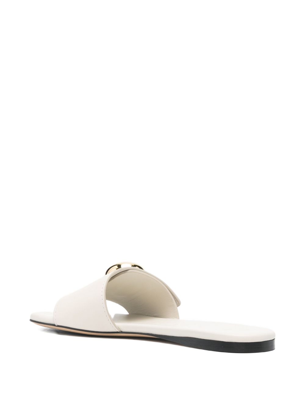 Loewe Women Pebble Leather Slides LOEWE
