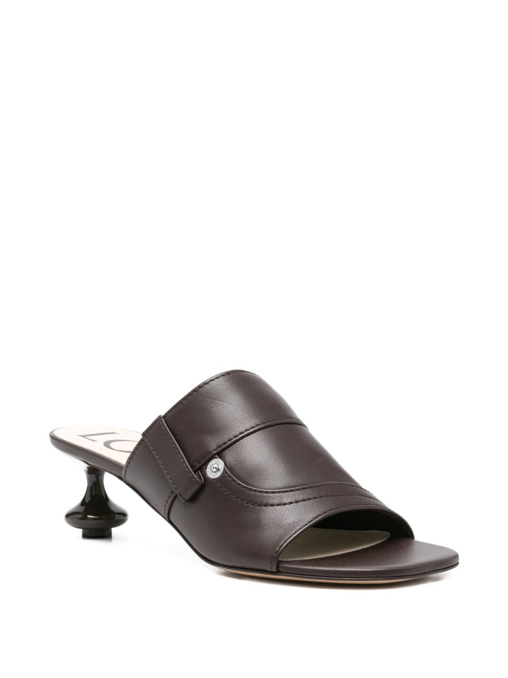 Loewe Women Toy Panta Leather Mules LOEWE