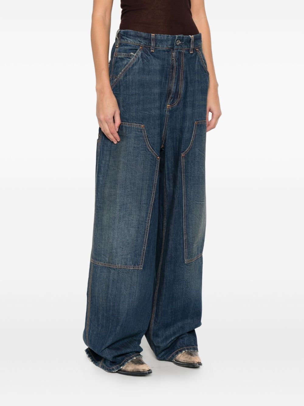 Maison Margiela Women Denim Cotton Jeans MAISON MARGIELA